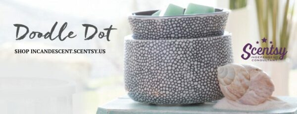 New Scentsy SPRING/ SUMMER 2016 - SCENTSY DOODLE DOT ELEMENT WARMER