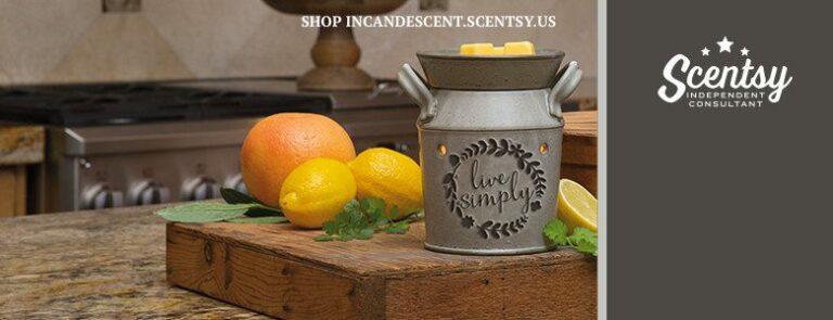 LIVE SIMPLY SCENTSY WARMER 2016