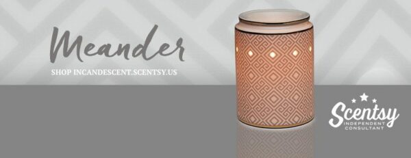 SCENTSY MEANDER WARMER 2016