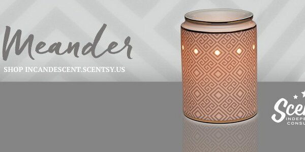 SCENTSY MEANDER WARMER 2016
