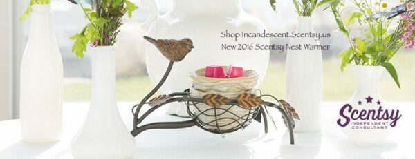 New Scentsy Spring/ Summer 2016 - Scentsy Bird Nest Warmer NEST SCENTSY WARMER ELEMENT- DISCONTINUED