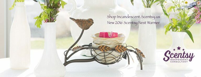 New Scentsy SPRING/ SUMMER 2016 - SCENTSY BIRD NEST WARMER