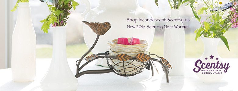 New Scentsy SPRING/ SUMMER 2016 - SCENTSY BIRD NEST WARMER