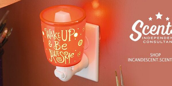 SCENTSY WAKE UP AND BE AWESOME NIGHTLIGHT WARMER