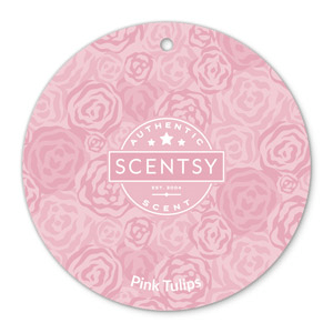 PINK TULIPS SCENTSY SCENT CIRCLE