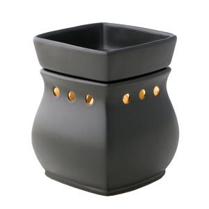 CLASSIC SATIN BLACK SCENTSY WARMER DELUXE