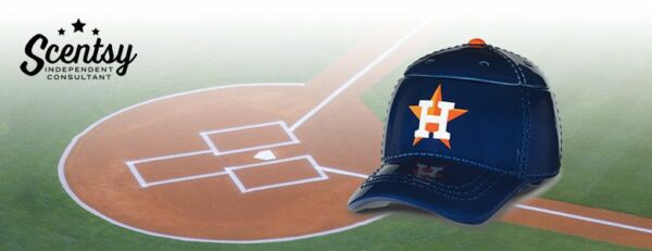 HOUSTON BASEBALL CAP SCENTSY WARMER