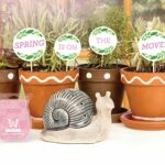 SCENTSY MARCH2016 WARMER & SCENT OF THE MONTH ~ GARDEN SNAIL AND PINK TULIPS
