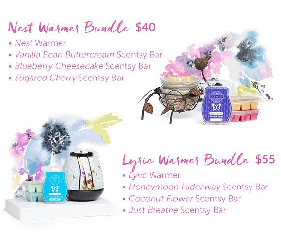 SCENTSY MOTHER'S DAY NEST WARMER BUNDLE