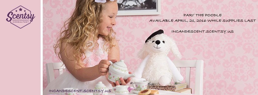 New Scentsy Buddy 2016 Pari the Poodle