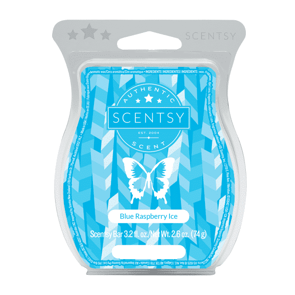 Scentsy June 2016 Warmer and Scent of the Month ~ Celebrate and Blue Raspberry Ice