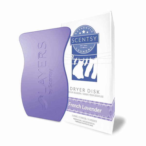 FRENCH LAVENDER SCENTSY DRYER DISKS