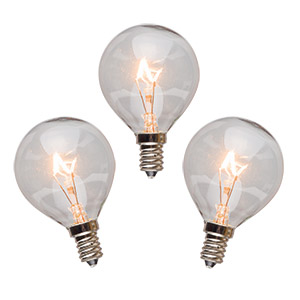 25 WATT SCENTSY LIGHT BULBS - 3 PACK