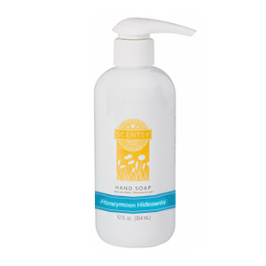 HONEYMOON HIDEAWAY SCENTSY HAND SOAP