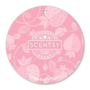 STRAWBERRY SWIRL SCENTSY SCENT CIRCLE