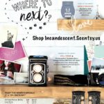 SCENTSY AUGUST 2016 WARMER & SCENT OF THE MONTH