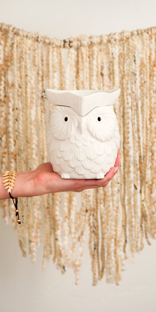 candle warmer owl