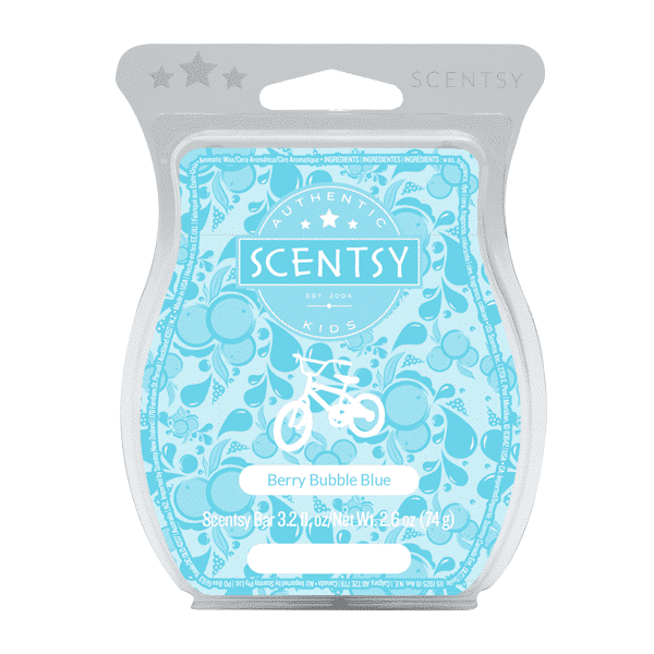 BERRY BUBBLE BLUE SCENTSY BAR