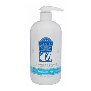 FRAGRANCE FREE SCENTSY LAUNDRY LIQUID