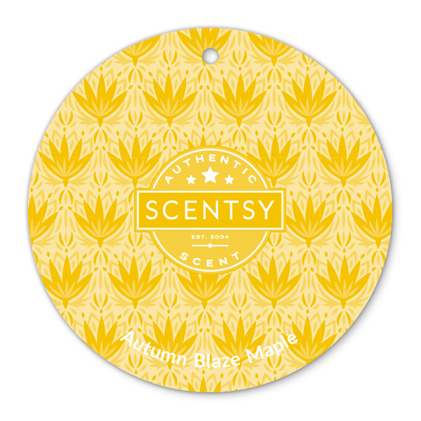 AUTUMN BLAZE MAPLE SCENTSY SCENT CIRCLE