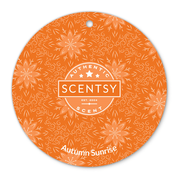 AUTUMN SUNRISE SCENTSY SCENT CIRCLE