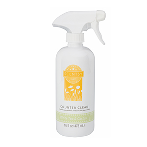 WHITE TEA & CACTUS SCENTSY COUNTER CLEAN