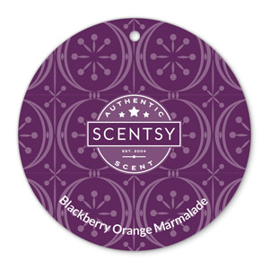 BLACKBERRY ORANGE MARMALADE SCENTSY SCENT CIRCLE