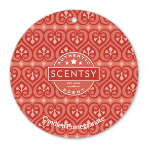 CANDIED POMEGRANATE SCENTSY SCENT CIRCLE