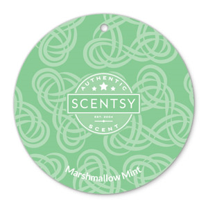 MARSHMALLOW MINT SCENTSY SCENT CIRCLE