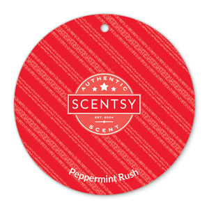 PEPPERMINT RUSH SCENTSY SCENT CIRCLE