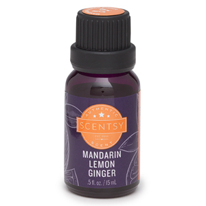 MANDARIN LEMON GINGER 100% SCENTSY NATURAL OIL 15 ML