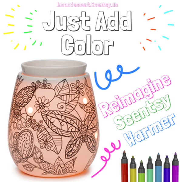 Reimagine Scentsy Warmer REIMAGINE SCENTSY COLORING WARMER