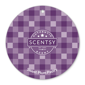 SWEET PLUM PASTRY SCENTSY SCENT CIRCLE