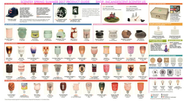 SCENTSY FALL WINTER 2016 QUICK PRODUCT GUIDE