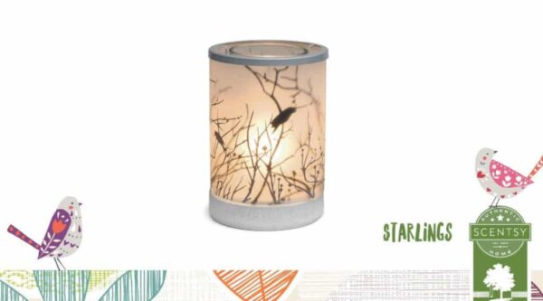 STARLINGS LAMPSHADE SCENTSY WARMER