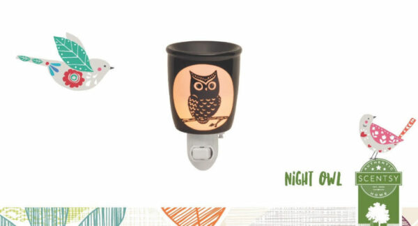 NIGHT OWL SCENTSY NIGHTLIGHT WARMER