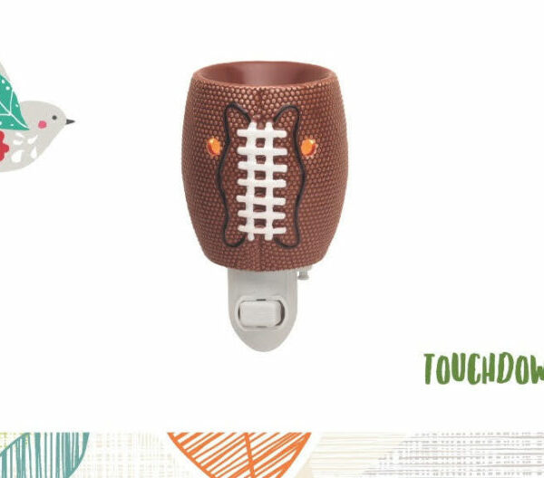TOUCHDOWN! FOOTBALL SCENTSY NIGHTLIGHT WARMER