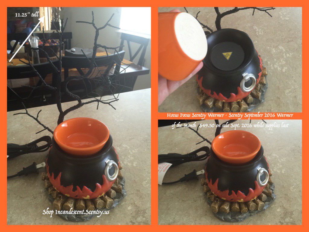 SCENTSY HOCUS POCUS WARMER