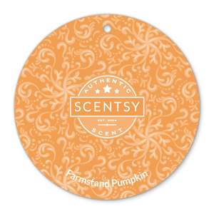 Farmstand Pumpkin Scentsy Scent Circle