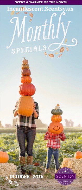 HARVEST PUMPKINS SCENTSY WARMER