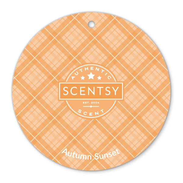 Autumn Sunset Scentsy Scent Circle