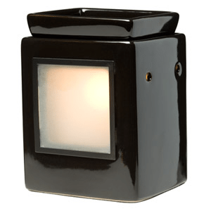 CUBE EBONY SCENTSY GALLERY WARMER (WITHOUT FRAME)