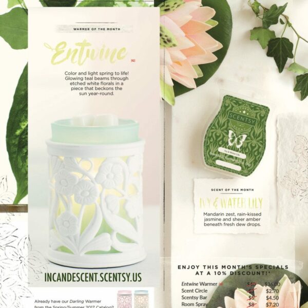 SNOW DAY DECORATION FOR MAKE A SCENE SCENTSY WARMER