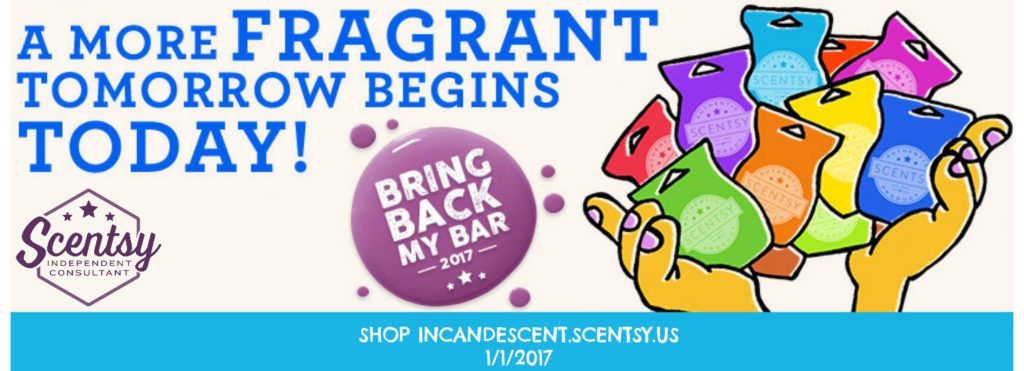 SCENTSY BRING BACK MY BAR 2017 WINNERS LIST - AVAILABLE January 1, 2017