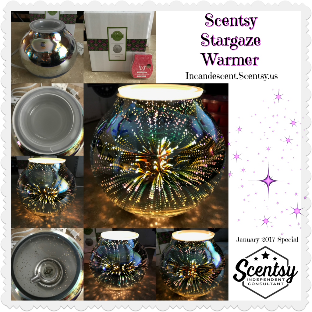 SCENTSY STARGAZE WARMER 2017 JANUARY