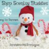 SAMMY THE SNOWMAN SCENTSY BUDDY NEW!