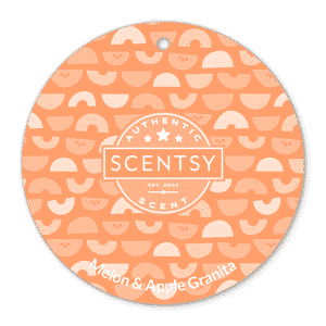 MELON & APPLE GRANITA SCENTSY SCENT CIRCLE