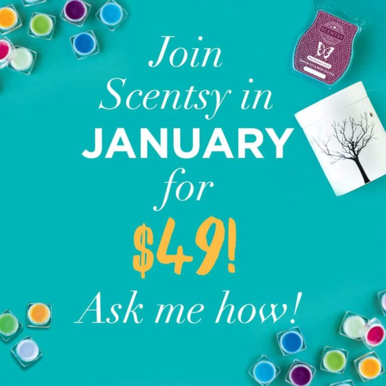 JOIN SCENTSY AND BECOME PART OF MY TEAM FOR JUST $49 MONTH OF JANUARY 2017