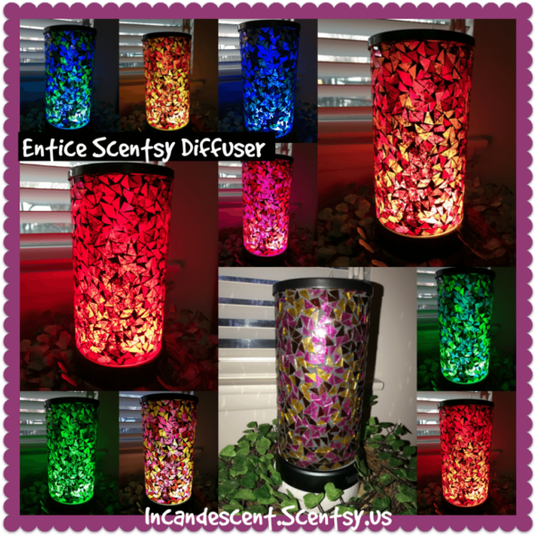 ENTICE SCENTSY DIFFUSER SHADE ONLY - DISCONTINUED