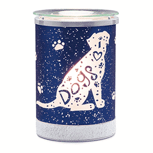 I HEART DOGS LAMPSHADE SCENTSY WARMER | DISCONTINUED